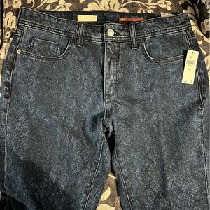 NWT Pilcro and the Letterpress dark wash slim boyfriend jeans